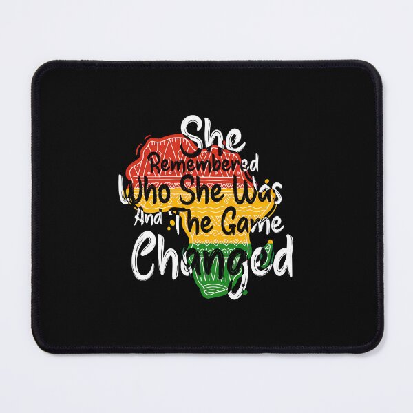 Item preview, She Remembered Who She Was African Pride Design designed and sold by straitnee.