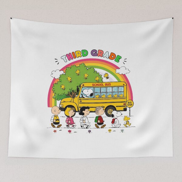 Item preview, Third Grade Back to School Rainbow Bus  designed and sold by RojanVisorf.