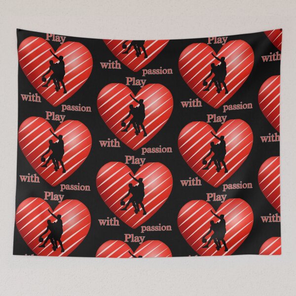 Artikelvorschau, Valentinstagsgeschenk mit Basketballherz entworfen und verkauft von VisualPantry.