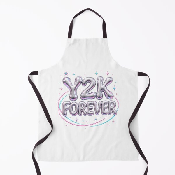 Item preview, Y2K Forever Retro Futuristic Aesthetic Bubble Text designed and sold by Pawfect Vibes Hub.