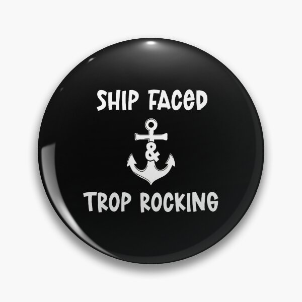 Item preview, Ship Faced Trop Rocking Anchor Graphic designed and sold by straitnee.
