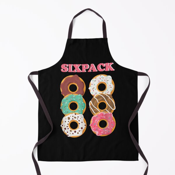 Item preview, Sixpack Donuts Funny Food Pun Gift Idea designed and sold by straitnee.
