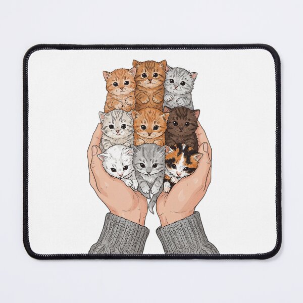 Item preview, Nine Adorable Kittens designed and sold by chillaxcats.