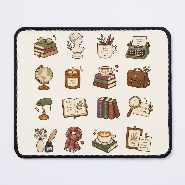 Item preview, Dark academia Clipart Bundle designed and sold by Festive Bug.
