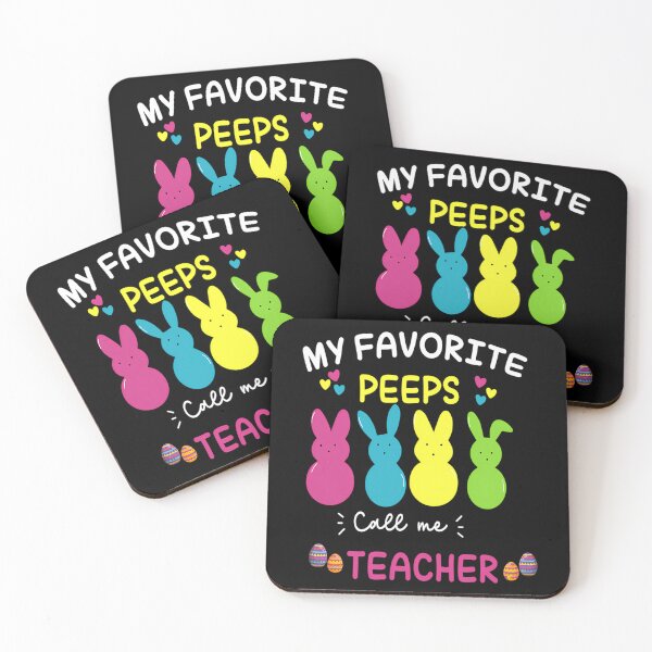 Item preview, My Favorite Peeps Call Me Teacher Easter Day Funny Gift Shirt designed and sold by gruberkamilah.