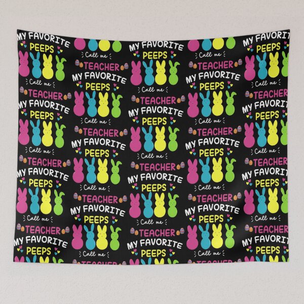 Item preview, My Favorite Peeps Call Me Teacher Easter Day Funny Gift Shirt designed and sold by gruberkamilah.
