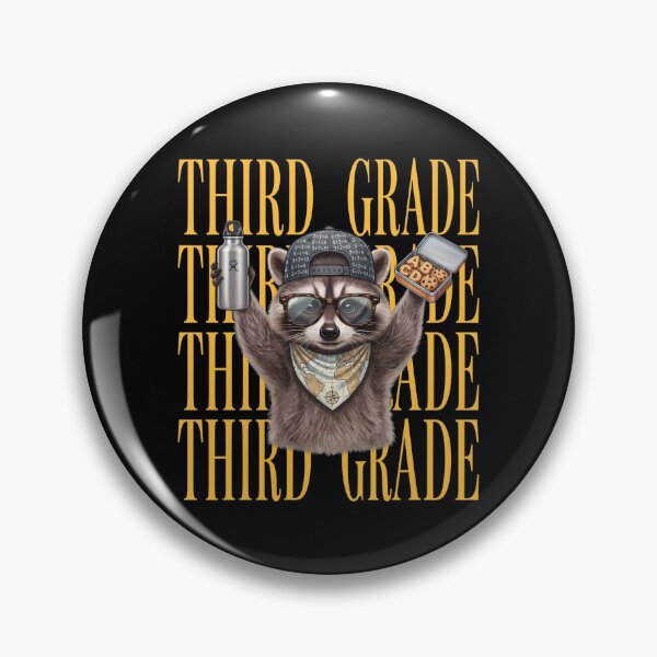 Item preview, Third Grade Funny Raccoon Back To School  designed and sold by CaneufeyCip.
