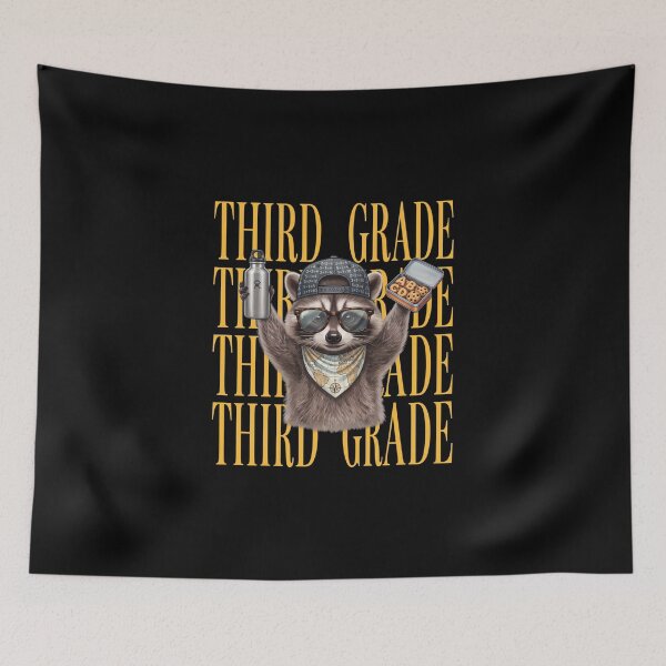 Item preview, Third Grade Funny Raccoon Back To School  designed and sold by CaneufeyCip.