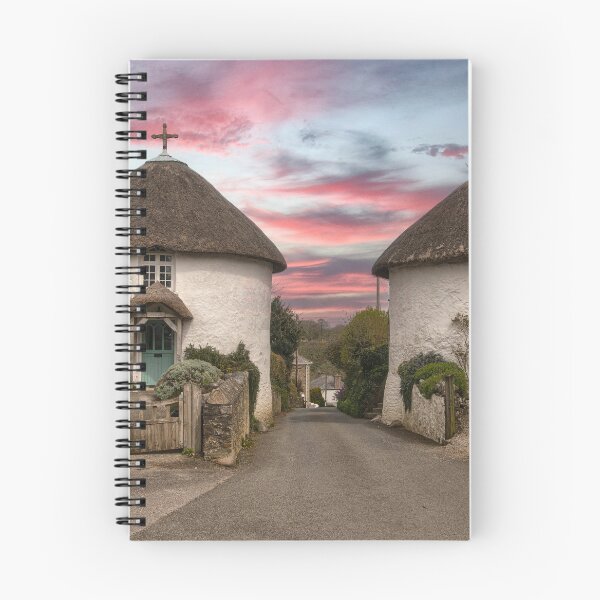 Item preview, Veryan  Cornwall, roundhouse cottages designed and sold by kathleenjean.