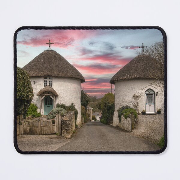 Item preview, Veryan  Cornwall, roundhouse cottages designed and sold by kathleenjean.
