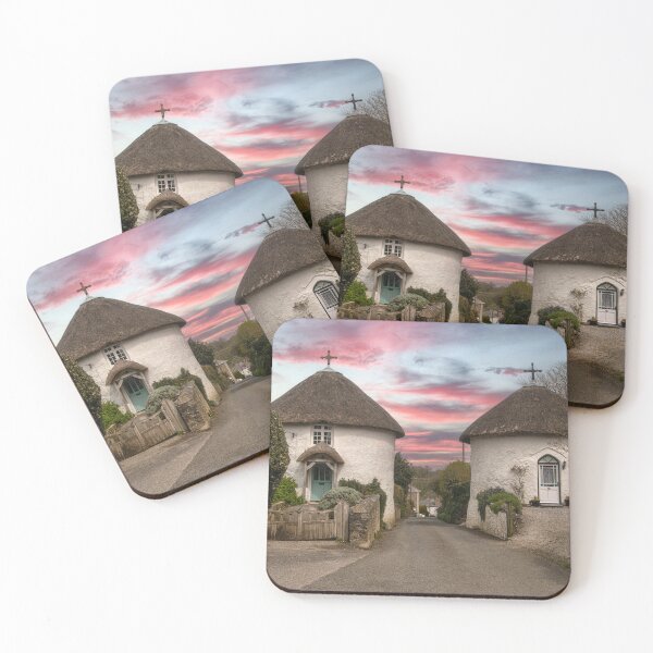 Item preview, Veryan  Cornwall, roundhouse cottages designed and sold by kathleenjean.