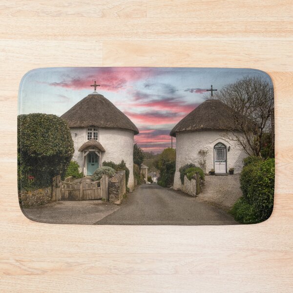 Item preview, Veryan  Cornwall, roundhouse cottages designed and sold by kathleenjean.