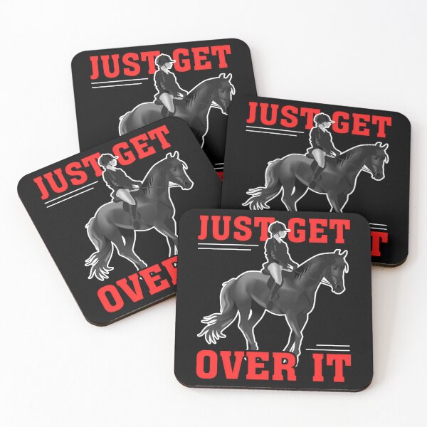Item preview, Funny Horse Just Get Over It  Funny Horse Lover Men Women Gifts Gift For Farm Lover designed and sold by samyr-amotta.