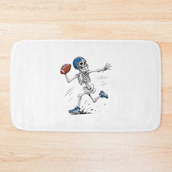 Item preview, Skeleton Football Catch - Funny Skeleton Player designed and sold by felixpalette.