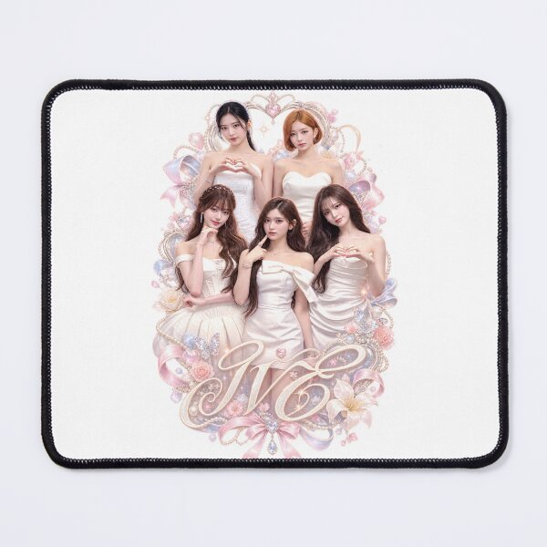 Item preview, IVE Group Kpop Photo Frame Graphic | Coquette Heart Ribbon Visual designed and sold by Valereekmerch.