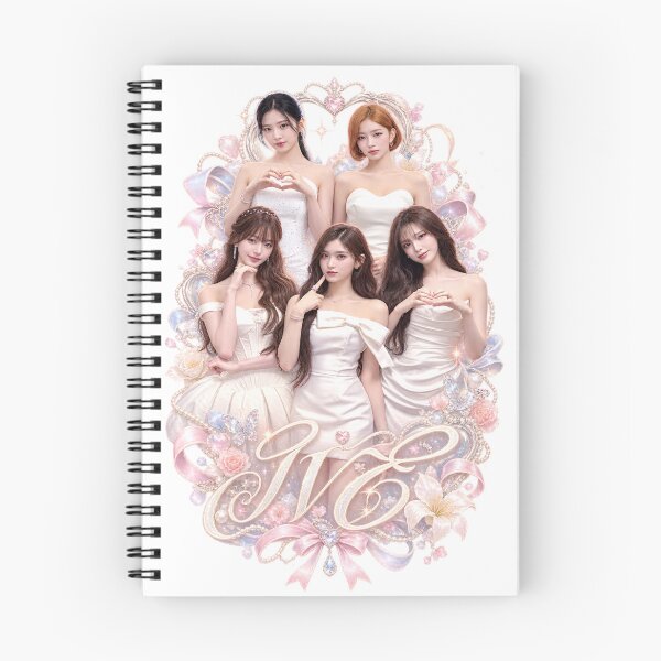 Item preview, IVE Group Kpop Photo Frame Graphic | Coquette Heart Ribbon Visual designed and sold by Valereekmerch.