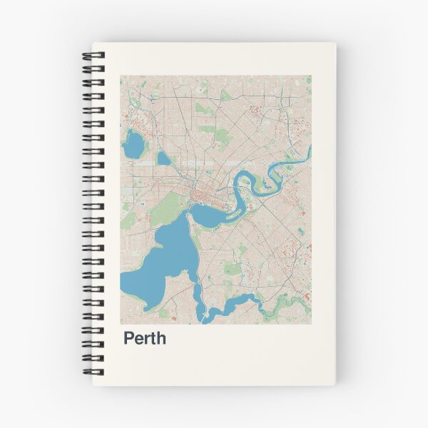 Item preview, Perth Minimalistic Map Art designed and sold by MapsNerd.