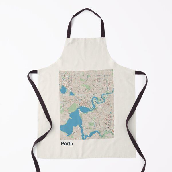 Item preview, Perth Minimalistic Map Art designed and sold by MapsNerd.