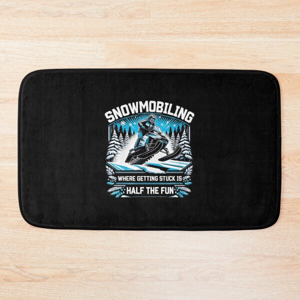 Item preview, Snowmobiling Where Getting Stuck is Half the Fun designed and sold by obbinkmik.