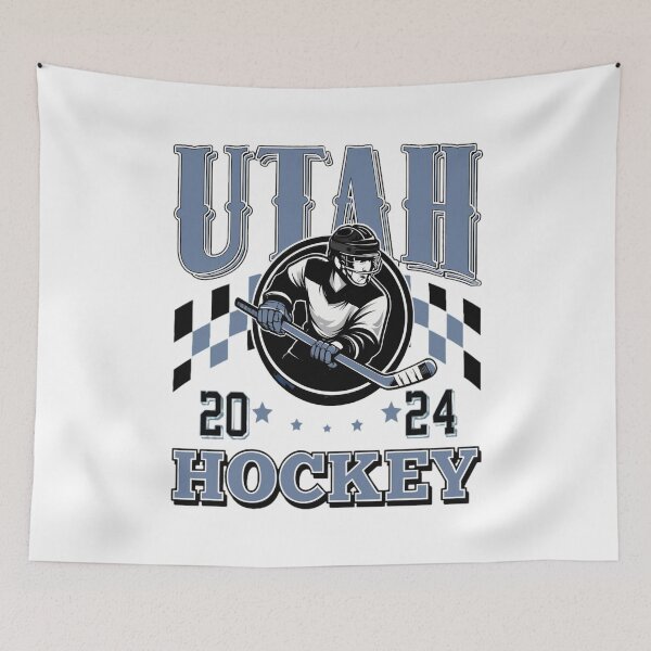 Item preview, Utah Hockey 20 24 Retro Style designed and sold by BeilKeyly1996.
