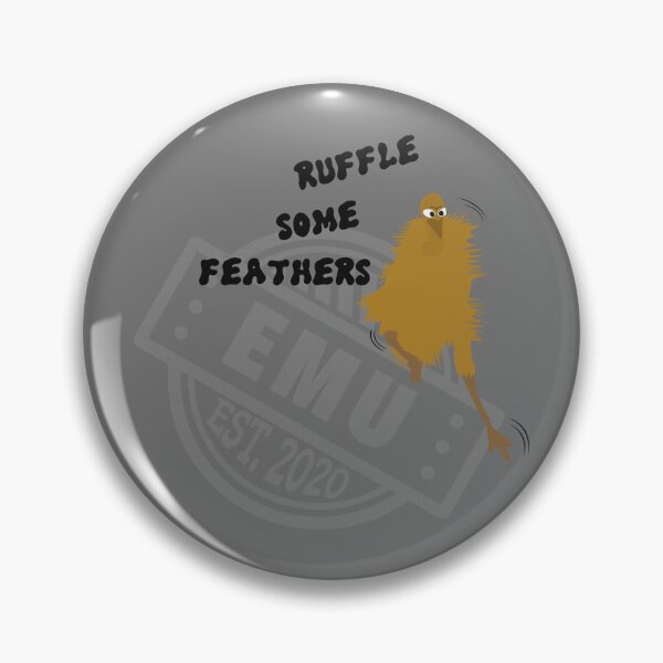 Item preview, Crazy emu, b designed and sold by RedPoppyStudio.