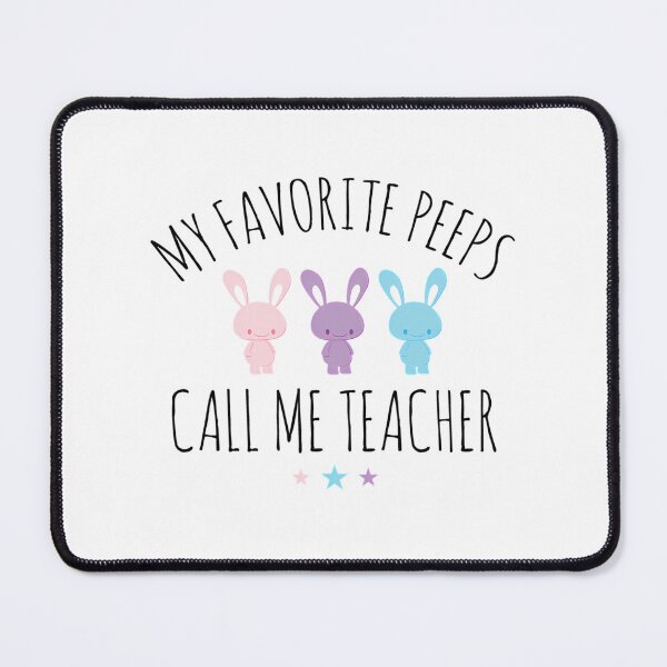 Item preview, My Favorite Peeps Call Me Teacher Easter Shirts designed and sold by gruberkamilah.