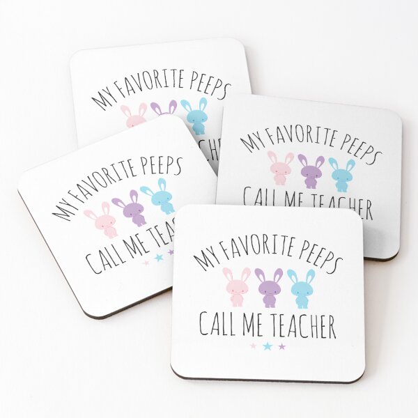 Item preview, My Favorite Peeps Call Me Teacher Easter Shirts designed and sold by gruberkamilah.