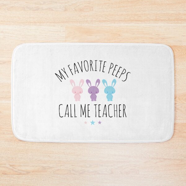 Item preview, My Favorite Peeps Call Me Teacher Easter Shirts designed and sold by gruberkamilah.