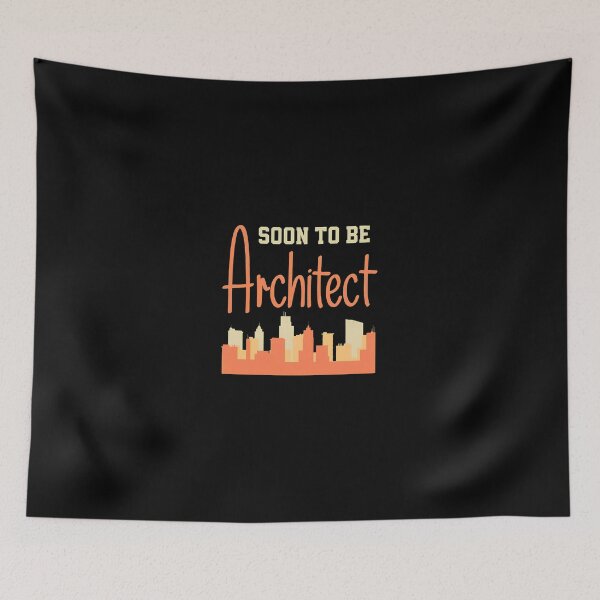 Item preview, Soon to be Architect Cityscape Retro Design designed and sold by brokereskilleb.