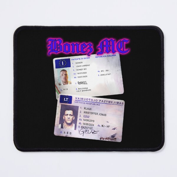 Item preview, Bonez Mc And Gzuz European Driver License Identity designed and sold by monpara Kishan.