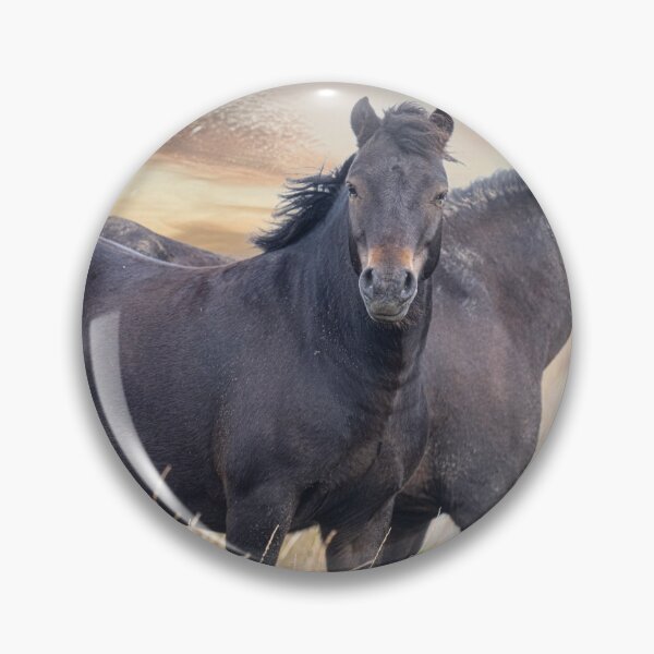 Item preview, Horses Grazing on Goonhilly Downs designed and sold by kathleenjean.