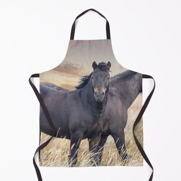 Item preview, Horses Grazing on Goonhilly Downs designed and sold by kathleenjean.