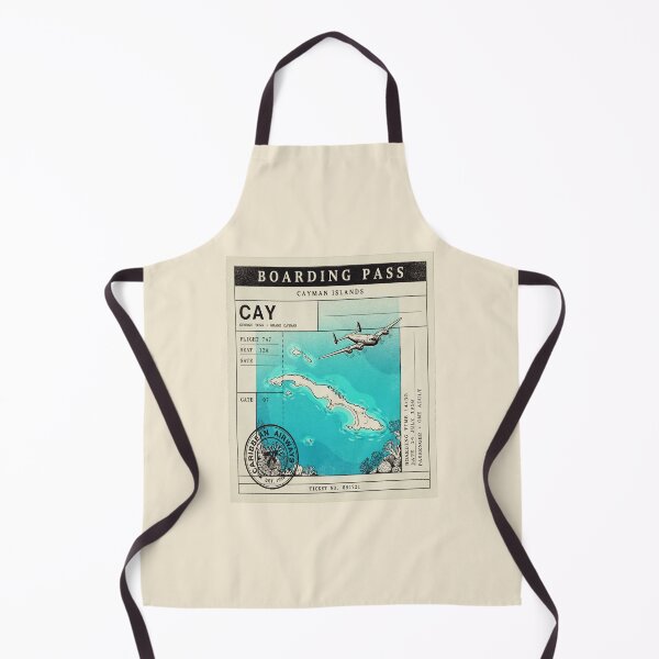 Item preview, Cayman Islands Mid‑Century Boarding‑Pass Stamp — Constellation Edition designed and sold by stickercuffs.