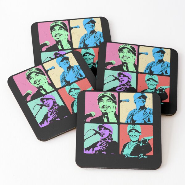 Artikelvorschau, Sänger-Pop-Art-Porträt, 4-teilig entworfen und verkauft von madbronze.