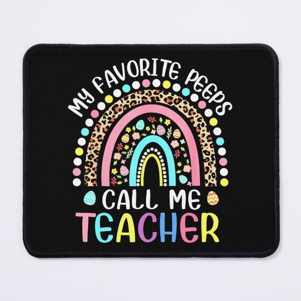 Item preview, My Favorite Peeps Call Me Teacher Happy Easter Bunny designed and sold by gruberkamilah.