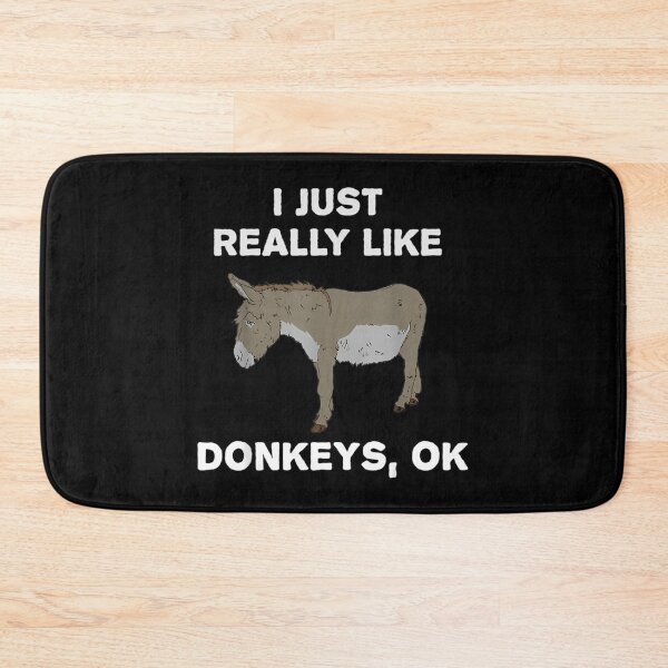 Item preview, I Just Really Like Donkeys Ok Funny Donkey Gift designed and sold by samyr-amotta.