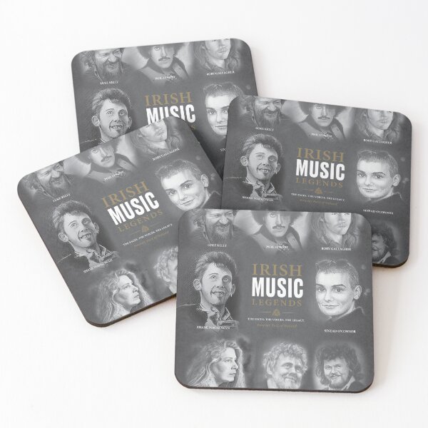 Item preview, Irish Music Legends – Luke Kelly, Phil Lynott, Rory Gallagher & More designed and sold by ConorKeeganArt.