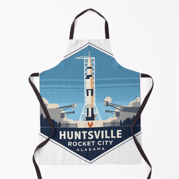 Item preview, Huntsville Alabama Saturn V Rocket City Sticker designed and sold by DetourDgn.