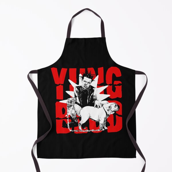 Item preview, Spiky Hair Musician Pitbull Dog Red designed and sold by H-letters.