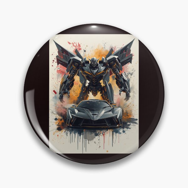 Item preview, ArtFuturisticRobotSupercarGraffiti designed and sold by Artrendzs.