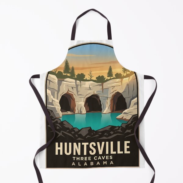 Item preview, Huntsville Alabama Three Caves Nature Preserve Sticker designed and sold by DetourDgn.