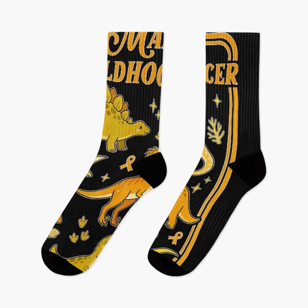Item preview, Let's Make Childhood Cancer Extinct Dinosaur Gold Ribbon  designed and sold by ObukiLantara.