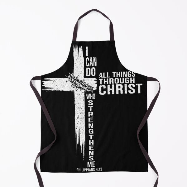 Item preview, Philippians 4 13 I Can Do All Things Through Christ Cross designed and sold by haitrieuic96.
