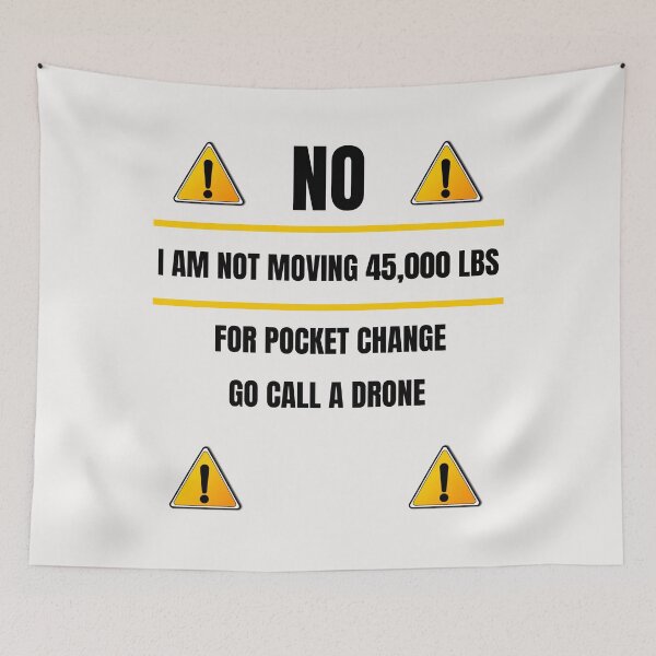 Item preview, 45,000 LB Heavy Haul Humor designed and sold by incognipress.