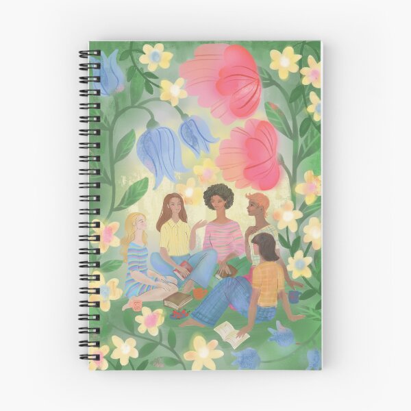 Item preview, book club meets in the garden designed and sold by anneamanda.