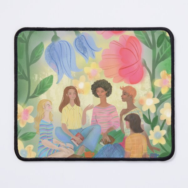 Item preview, book club meets in the garden designed and sold by anneamanda.