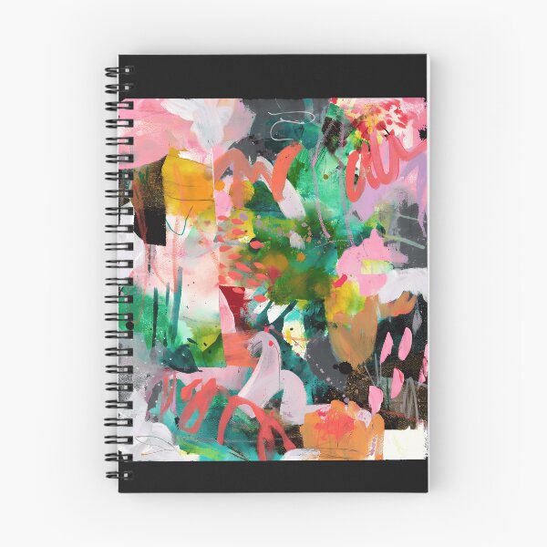 Item preview, Vibrant Abstract Floral Expressionist Canvas Print designed and sold by saytonh1.