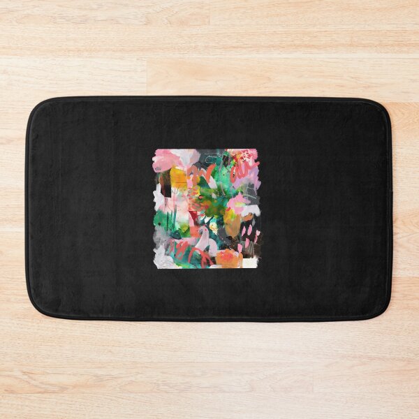 Item preview, Vibrant Abstract Floral Expressionist Canvas Print designed and sold by saytonh1.