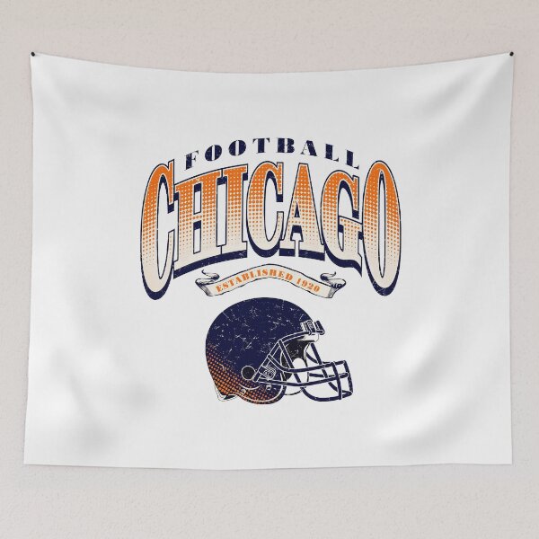 Item preview, Retro Chicago Football Helmet  designed and sold by BeilKeyly1996.