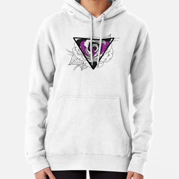Asexual Rose Pullover Hoodie